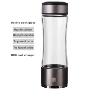 Portable Professional Hydrogen-Rich Water Cup Travel and Household Use with Battery and USB Power New Hydrogen Ionizer