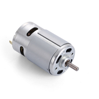 Moteur électrique 24V DC haute efficacité 5000 tr/min RS-775 avec commutation par balais, en métal