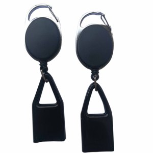 Venta al <span class=keywords><strong>por</strong></span> <span class=keywords><strong>mayor</strong></span> de silicona encendedor titular con mosquetón carrete insignia retráctil Correa - Product Image 5