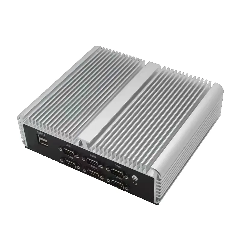 HONGIPTC I5-4200U Lõi Máy Tính Pc Mini Không Quạt Bằng Kim Loại I5-5200U Máy Tính Để Bàn Công Nghiệp Máy Tính Barebone I3 I7