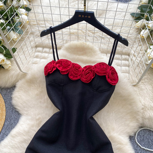 Abito da sera Couture con spalle scoperte abito da sera nero con gonna in Tulle in rilievo in vita <span class=keywords><strong>abbigliamento</strong></span> per festa di compleanno - Product Image 2