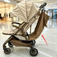 Hamac latéral pour poussette, deuxième siège suspendu pour tout-petit, pliable, accessoires pour poussette