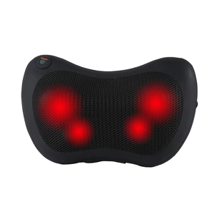 Almohada de Masaje <span class=keywords><strong>Shiatsu</strong></span> 3D con Calor para Aliviar el Dolor Muscular, Recargable para el Hogar y el Automóvil, para Masaje de Cuello y Cintura - Product Image 1