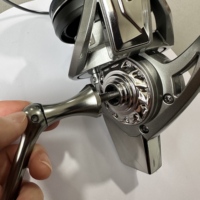 Moulinet de surfcasting Seehoo pour gros gibier, lancer longue distance, 8000 9000 10000 12000 14000, 8+1BB, 20KG de résistance maximale, entièrement métallique, pour la pêche à la carpe