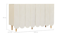 Table console en bois AJUNION, meuble de salon moderne, armoire de rangement, table d'entrée, meuble décoratif pour la maison