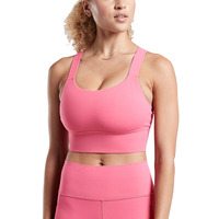 Sous-vêtements de sport pour femmes de grande taille Soutien-gorge de sport Vêtements de yoga Fitness Push up Crop Tops Halter Soutien-gorge de sport pour femmes