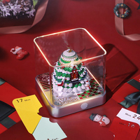 Bloc-notes Cube bricolage papier artisanat arbre de noël avec calendrier cadeau ensemble Notes magiques personnalisé 3D bloc-notes pour livraison directe