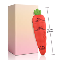 Vibrateur Lapin Carotte pour stimulation du clitoris et du point G, avec fonction de succion des mamelons, Godemiché vaginal pour masturbation, Jouets sexuels pour femmes adultes 18 ans et plus