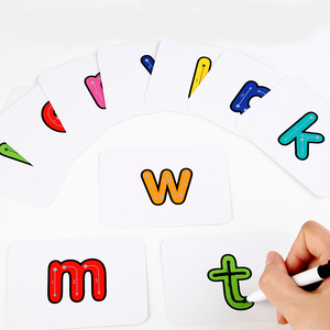 Gioco di Ortografia per Asilo, Giocattolo Educativo in Legno per l'Apprendimento dell'Inglese, <span class=keywords><strong>Puzzle</strong></span> Colorato dell'Alfabeto con Animali per Bambini - Product Image 5