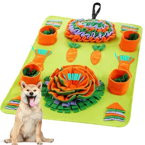 Cà Rốt Hoa Con Chó Lớn Đánh Hơi Mat Có Thể Điều Chỉnh Đào Tạo Cho Ăn Pet Snuffle Mat Cho Chó Pet Đánh Hơi Miếng Đệm Cho Chó Snuffle Mat