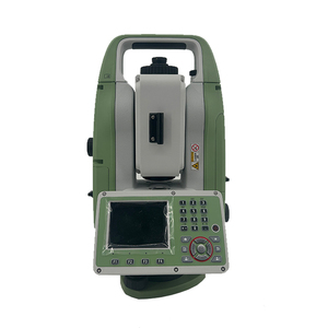 Station totale robotique multilingue Prix Double écran LCD Trépieds GPS RTK Pôle prisme Ensemble complet en vente - Product Image 2