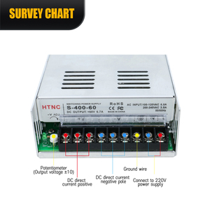 อะแดปเตอร์ HLTNC 350W 36V AC-DC 9.7A แหล่งจ่ายไฟแบบสวิตชิ่ง <span class=keywords><strong>Nema</strong></span> 23 สเต็ปเปอร์มอเตอร์ <span class=keywords><strong>57</strong></span> ซีรีส์ สำหรับตัวควบคุมเครื่อง CNC Router  หม้อแปลงไฟฟ้า - Product Image 3