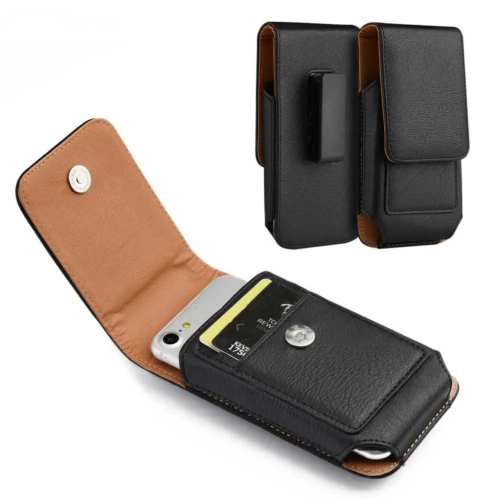 Phone Pouch Case holster For Iphone 14 13 Pro Max Universal 4.7/5.5 Inch Belt Clip Cover Wallet Bag Case for S22 PLUS S22 ULTRA
