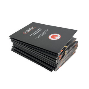 Folleto Plegable Personalizado a Todo Color al por Mayor, Folleto de Papel Negro Mate, Manual de Instrucciones, Catálogo - Product Image 4