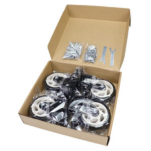 CMCL Rollen Top Plate Swivel Industrial Locking Rollen 4 Zoll Lenkräder - Product Image 2