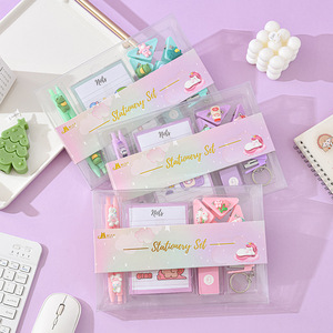 Set de Papelería de Regalo IDM, Útiles Escolares de Alta Calidad, Kit de Papelería para el Regreso a Clases para Niños, Caja de PVC - Product Image 1