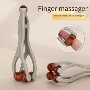 Peine de Madera para Masaje de Manos, Herramienta de Rodillo de Acupresión, Palo de Masaje de Meridianos para Articulaciones de los Dedos - Product Image 2