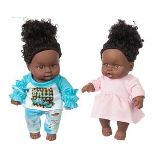 Muñeca Afroamericana Rizada Creativa 2026, Muñeca Reborn, Juguete Infantil, Muñeca Negra de Vinilo, Venta al por Mayor - Product Image 1