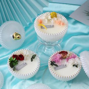 Ensemble de bougies piliers parfumées à la soja écologiques et artisanales avec boîte cadeau pour la maison et l'hôtel, utilisation en <span class=keywords><strong>vacances</strong></span> - Product Image 2