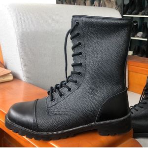 Botas de Servicio para Exteriores TSB606 de 26 cm (10 Pulgadas) de Largo, con Puntera y Talón Reforzados, Forro de Cuero Genuino de Segunda Capa y Suela de Goma - Product Image 2