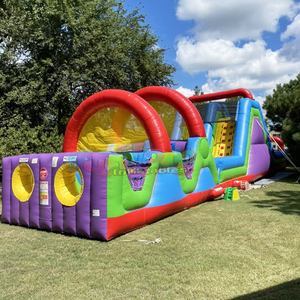 Giant kids outdoor party jumpers bouncy catle combo bouncer <b>inflatable</b> toxic bouncy castle obstacle course - Product Image 4
