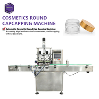 Machine de capsulage automatique à double torsion en acier inoxydable 304 pour bouteilles et canettes cosmétiques, motorisée, haute vitesse 160 BPM, sanitaire