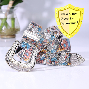 Cinturón Inspirado en BB <span class=keywords><strong>Simon</strong></span>, Estilo Punk, Cowboy, Rock, Y2K, Urbano, Servicio Personalizado Disponible - Product Image 1