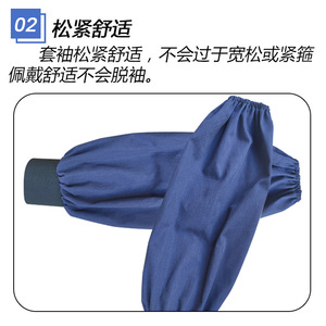 Fundas Protectoras de Poliéster Azul Marino 40x21cm Extra Grandes para Protección de Cabezas de Perforación en Talleres y Sitios de Movimiento - Product Image 5