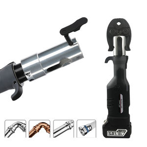 Mini herramienta de <span class=keywords><strong>prensa</strong></span> de tubería hidráulica eléctrica, batería de litio portátil de 18V y 2.5Ah para PEX y tubería <span class=keywords><strong>multicapa</strong></span>, 1/2 ", 2" - Product Image 6