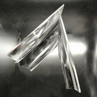 Loupe optique en plastique personnalisable de 0.5 à 100mm avec structure plan-concave prise en charge par l'OEM