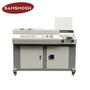 Mesin pengolahan kertas a4elektrik semiotomatis kualitas terjamin mesin pengikat buku lem panas