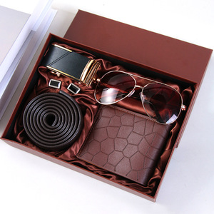 Set de Regalo para Hombre: Cinturón, Cartera y Gafas de Sol, Elegante Caja de Regalo para Negocios, Día de San Valentín, M3059 - Product Image 2