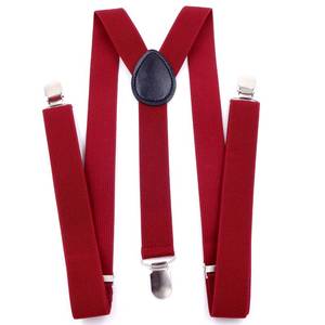 REWIN มองเห็นสูง Y กลับ2.5ซม. กว้างสีส้มยืดหยุ่น Suspenders สำหรับผู้ชาย - Product Image 2