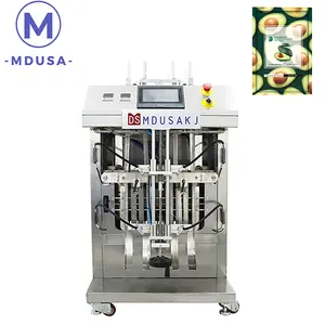 Supplier promotion Vertical Cosmetic Facial Mask Fill And Seal Packing Machine automated skincare face mask automated