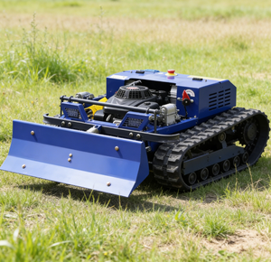 Mini <b>Robotic</b> Petrol Powered Lawn Mower All Terrain <b>Remote</b> <b>Control</b> Lawn Mower Industrial Track Lawn Mower Zero Rotation - Product Image 6