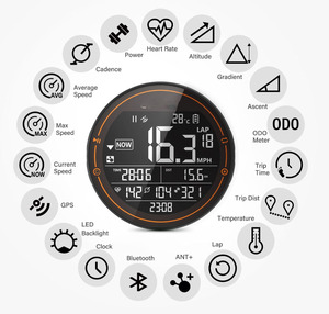 Compteur de vitesse pour vélo Ordinateur de vélo sans fil avec GPS - Product Image 4