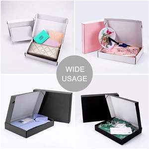Caja de Envío de Cartón Corrugado Kraft Marrón, Personalizada, Reciclada, con Laminado Mate, Impresión en Relieve - Product Image 2