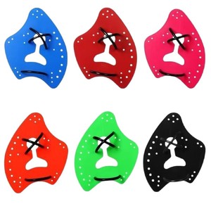 <b>Swimming</b> Palm Paddles Adjustable Plastic Training <b>Aid</b> <b>For</b> <b>Adults</b> And Kids All Seasons Sports Swim Gear - Product Image 1