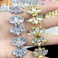 Chaîne en plastique acrylique de 2,9 cm pour la confection de nœuds de carnaval, accessoires de vêtements, chaîne de taille, accessoires vestimentaires en stock - Grande Vente