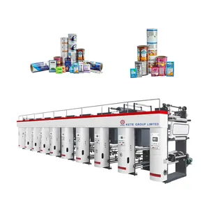 High Speed Plastic Film Rotogravure Printing Machine Hot Sale in Japan Cheap Price 6 4 8 Colors Roto Gravure Printing Machines