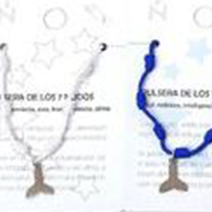 Bracciale con Ciondolo a Coda di Sirena in Acciaio Inossidabile, Nodo a Sette Stelle, Gioiello Unisex alla Moda, Idea Regalo - Product Image 5