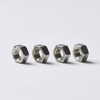 Écrou hexagonal en acier au carbone zingué résistant à la corrosion pour l'exploitation minière M1.4-M72 DIN 934 entièrement fileté autobloquant usiné CNC