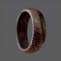 Bague supraconductrice de physique quantique SZ Cheng Jewelers 2026, bague artistique en alliage cuivre-niobium, la science rencontre la mode