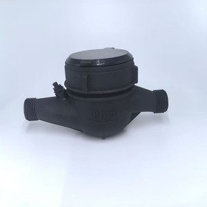 耐久性のあるプラスチック製マルチジェット水道メーター、クラス2精度、IP68等級、15mmサイズ、OEMカスタマイズ可能 - Product Image 2