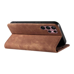 หรูหราMatte Touch Bookแม่เหล็กFlip PUหนังฝาครอบโทรศัพท์สําหรับSamsung <span class=keywords><strong>Galaxy</strong></span> S24 <span class=keywords><strong>Ultra</strong></span> S23 Plus - Product Image 4