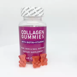 Gomitas de Colágeno DUOZI con Biotina y Vitamina C para el Cabello, la Piel y las Uñas, 60 Unidades, Suplemento Dietético - Product Image 1