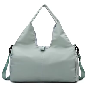 Sac de sport et de yoga personnalisé, simple, léger, imperméable, avec séparation sec/humide, grande capacité, à porter à la main ou à l'épaule - Product Image 5