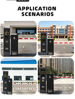 Equipo de Estacionamiento con Puerta Automática y Software LPR, Tasa de Reconocimiento del 99.8%, Velocidad de 0-80 km/h, Sistema Integrado de Gestión de Estacionamientos