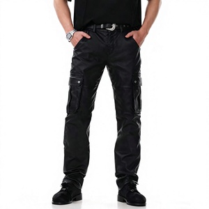 Factory Made Hot Sales Men Leather Pants In Wholesale Made In Best Quality Leather Pants For Men - Product Image 1