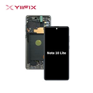 Accessori per Cellulari, Display per Samsung <span class=keywords><strong>Note</strong></span> 10 Lite con Cornice, Parti LCD per Riparazione, Schermo Sostitutivo, Digitalizzatore, Pantalla - Product Image 3